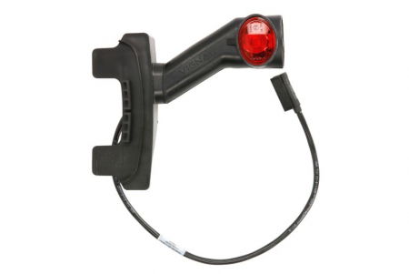 Reflector - Lumini marcaj dreapta, portocaliu/rosu/alb, LED, suprafata, lungime furtun 500, brat lung 24V