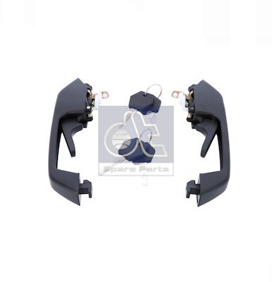 Manere - Maner usa stanga/dreapta exterior negru SCANIA 3 intre 1988-1996