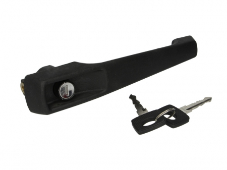Elemente usa - Maner usa Stanga exterior negru potrivit MERCEDES LK/LN2, MK, NG, SK, G (W460), G (W461), G (W463), T1 (601), T1 (601, 611), T1 (602), T1 (B601), T1 (B602), T1/TN, T2/LN1, VARIO