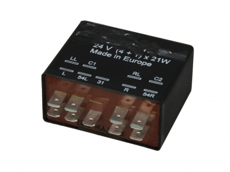Comutatoare - Modul semnalizare (24V; numar pini: 9; (4+1)x21W) MAN L 2000, LION S CITY, LION S COACH, M 2000 L, M 2000 M, ÜL dupa 1992
