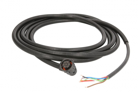Lampa - Mufa de metalica (numar pini: 7, forma mufa: rotund, AMP 1.5,cablu 4m)