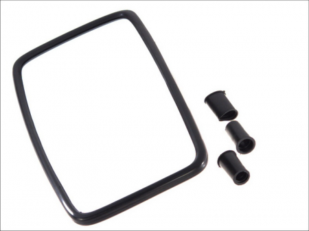 Caroserie - Oglinda 24V incalzita 410x205mm universala 15-22mm