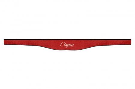Perdea cortina cabina ( fata, spate, piele intoarsa) ELEGANCE, set 7 buc rosu, tip cabina: TOPLINE potrivit SCANIA L,P,G,R,S, P,G,R,T dupa 2004 [2]