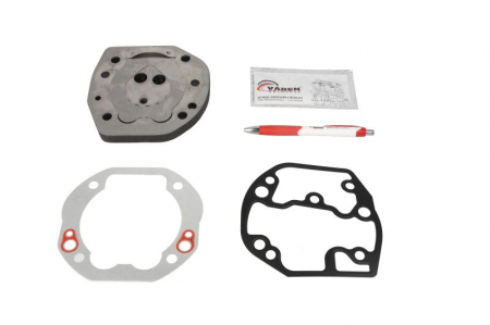 Placa intermediara compresor aer (Diam90mm, cu Garnitura) OM401; OM402; OM403; OM421; OM422; OM449 [1]