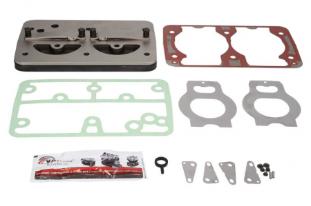 Piese Camioane - Placa intermediara compresor aer LP4965, LP4964, LK4941, LP4957 (complet) SCANIA 4 114 C/330/114 C/340/114 C/360/114 C/380/114 G/320/114 G/330/114 G/340/114 G/380/114 L/340/114 L/380/124 /G420/124