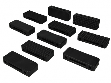 Protectie margine de incarcare - Set 10 buc protectie margine incarcare, negru, 100x40mm 