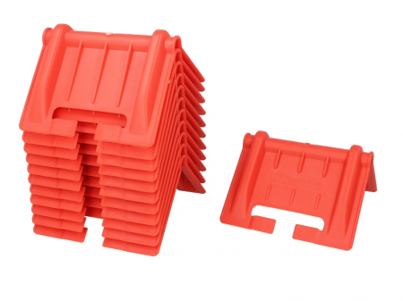 Protectie margine de incarcare - Set 12 buc Protectie margine incarcare rosu 200x130mm colt