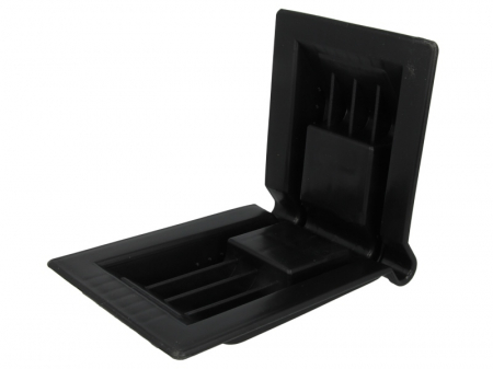 Set 12 buc Protectie margine incarcare colt negru, lungime brat:185; 225mm, latime brat 150mm  [1]