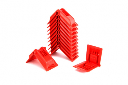 Protectie margine de incarcare - Set 12 buc Protectie margine incarcare rosu lungime brat:180; 225mm, latime brat 150mm colt