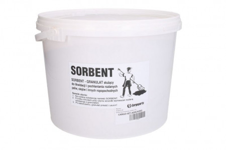 Kit ADR - Pulbere absorbanta 10l, cutie plastic ADR