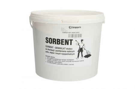 Kit ADR - Pulbere absorbanta 5l, cutie plastic ADR