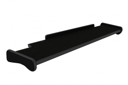 Raft polita interior cabina - Raft polita interior cabina (lung, lung, culoare: negru, serie: CLASSIC) potrivit MAN