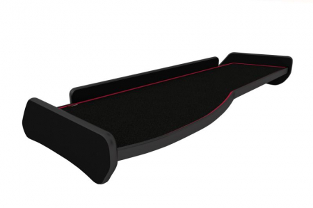 Raft polita interior cabina - Raft polita interior cabina (lung, lung, culoare: rosu, serie: CLASSIC) potrivit MERCEDES
