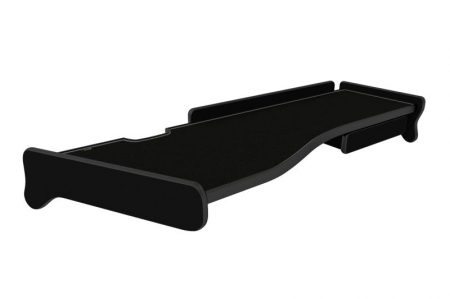 Raft polita interior cabina - Raft polita interior cabina (lung; sertar suplimentar sub blatul mesei, dublu, cu sertar, culoare: gri, serie: CLASSIC) potrivit MERCEDES