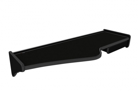 Raft polita interior cabina - Raft polita interior cabina (lung; sertar suplimentar sub blatul mesei, dublu, cu sertar, culoare: gri, serie: CLASSIC) potrivit SCANIA R