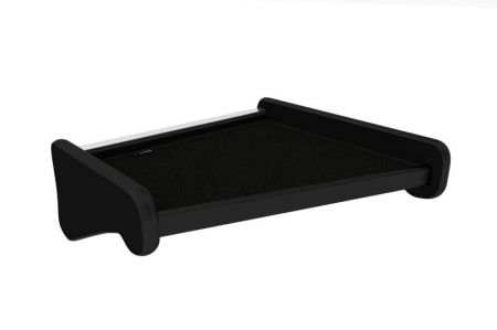 Raft polita interior cabina - Raft polita interior cabina (mijloc, culoare: negru, serie: CLASSIC) potrivit IVECO