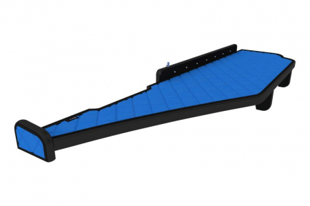 Raft polita interior cabina - Raft polita interior cabina (panou LED, lumina alba; cabina ingusta 230 cm; lung, lung, culoare: albastru, serie: ELEGANCE) potrivit MERCEDES