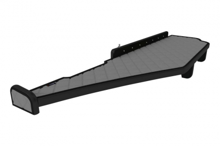 Accesorii - Raft polita interior cabina (panou LED, lumina alba; cabina ingusta 230 cm; lung, lung, culoare: gri, serie: ELEGANCE) potrivit MERCEDES