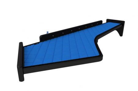 Accesorii - Raft polita interior cabina (panou LED, lumina alba; lung, lung, culoare: albastru, serie: ELEGANCE) potrivit FORD F-MAX