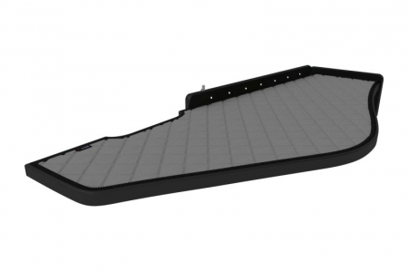 Accesorii - Raft polita interior cabina (panou LED, lumina alba; lung, lung, culoare: gri, serie: ELEGANCE) potrivit RENAULT