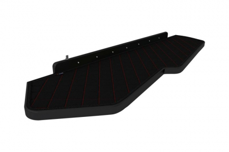 Accesorii - Raft polita interior cabina (panou LED, lumina alba; lung, lung, culoare: negru/rosu, serie: ELEGANCE) potrivit VOLVO