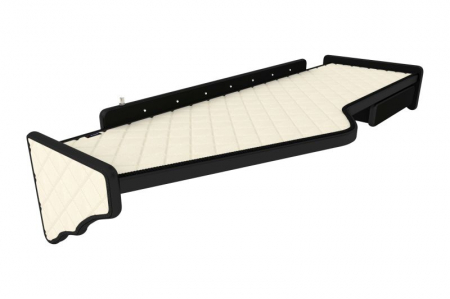 Accesorii - Raft polita interior cabina (panou LED, lumina alba; lung; sertar suplimentar sub blatul mesei, lung, culoare: bej, serie: ELEGANCE) potrivit SCANIA