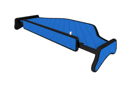 Raft polita interior cabina (panou LED, lumina alba; mijloc, cabina, culoare: albastru, serie: ELEGANCE) potrivit DAF [1]
