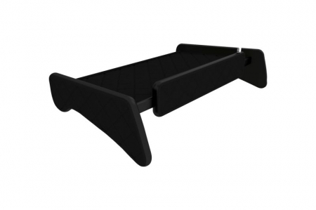 Raft polita interior cabina (panou LED, lumina alba; mijloc, cabina, culoare: negru, serie: ELEGANCE) potrivit MAN [2]