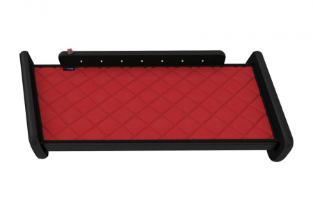 Raft polita interior cabina (panou LED, lumina alba; mijloc, cabina, culoare: rosu, serie: ELEGANCE) potrivit MAN [3]