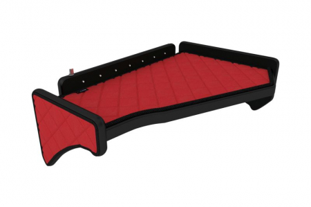 Accesorii - Raft polita interior cabina (panou LED, lumina alba; mijloc, culoare: rosu, serie: ELEGANCE) potrivit SCANIA