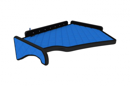 Accesorii - Raft polita interior cabina (panou LED, lumina alba; mijloc; versiune inalta, cabina, culoare: albastru, serie: ELEGANCE) potrivit SCANIA
