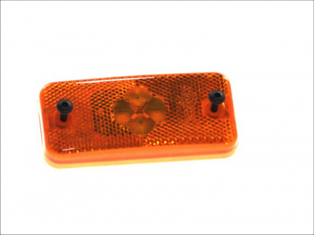 Reflector - Reflector dreptunghiular portocaliu 4xLED - 12V