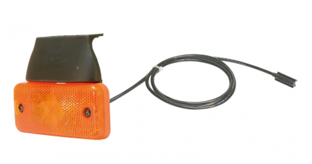 Reflector - Reflector portocaliu LED 24V cu 500mm cablu si conector AP
