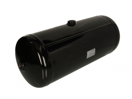 Rezervor - Rezervor aer sistem compresor POLMO diametru 206mm/lungime530mm/ debit 15dm/3, 2xM22x1, 5 singura conectare ambele parti, drain M22x1, 5