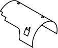 Elemente montaj esapament - Scut termoizolator potrivit MAN F90 1986-1997