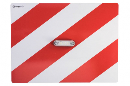 Semn avertizare - Semn avertizare 1 buc, pentru incarcatura mare; cu lumini LED 300mm x 400mm