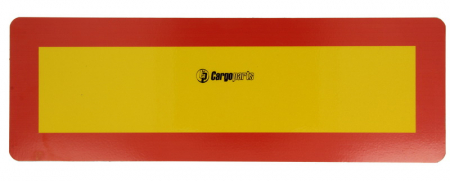 Semn avertizare - Semn avertizare placa 2 buc. set, transport masini 100mm x 300mm