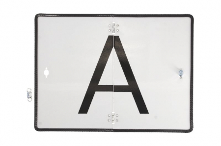 Semn de avertizare - Placa semna avertizare pliabil A 1 buc