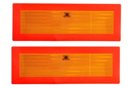 Semn de avertizare - Semn de avertizare partea din spate a semi-reflectorizant 56,5 x20cm cod 130-R