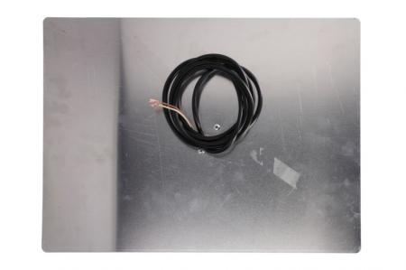Placa semn avertizare gabarit depasit 1 buc, fata; partea stanga; cu lampa alba 30cm x 40cm [1]