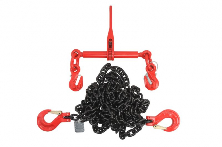  Asigurarea incarcaturii - Set 2 piese lant pentru protectie incarcatura clasa 8, cuplu montare 63kN