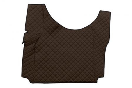Set covor podea camion potrivit Renault tunel inalt, ECO-LEATHER, set 3 buc. (material - eco-piele, culoare - maro) potrivit Renault Truck T dupa 2013 [2]