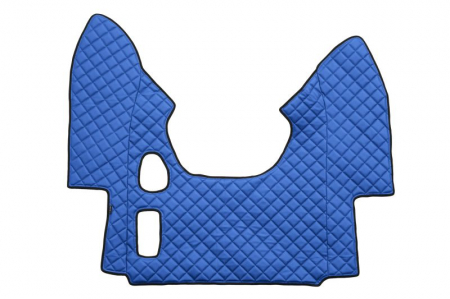 Set covorase podea camion potrivit DAF ECO-LEATHER, set 3 buc. (material - eco-piele, culoare - albastru, pentru transmisie manuala) potrivit DAF 95 XF 1997-2012 [2]