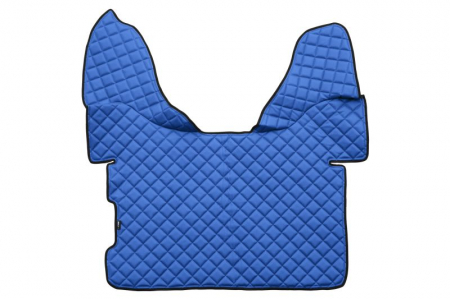 Set covorase podea camion potrivit DAF ECO-LEATHER, set 3 buc. (material - eco-piele, culoare - albastru, transmisie automata) potrivit DAF XF 105 dupa 2005 [2]