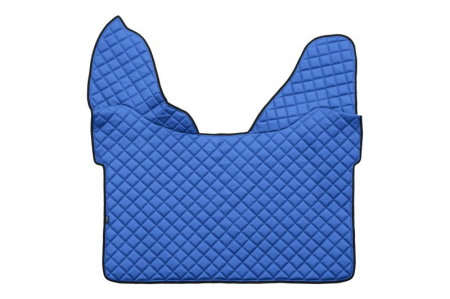 Set covorase podea camion potrivit DAF ECO-LEATHER, set 3 buc. (material - eco-piele, culoare - albastru, transmisie automata) potrivit DAF XF 105 dupa 2012 [2]