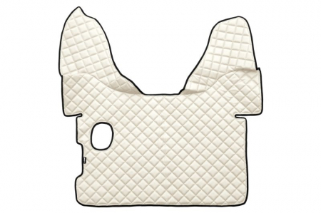 Set covorase podea camion potrivit DAF ECO-LEATHER, set 3 buc. (material - eco-piele, culoare - bej, pentru transmisie manuala) potrivit DAF XF 105 dupa 2005 [2]
