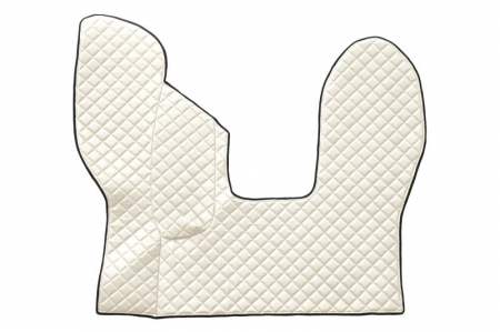 Set covorase podea camion potrivit DAF ECO-LEATHER, set 3 buc. (material - eco-piele, culoare - bej, transmisie automata) potrivit DAF dupa 2013 [2]