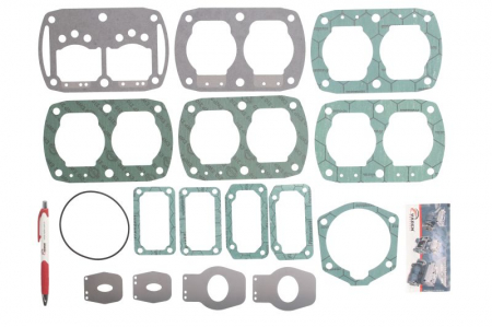 Sistem de franare - Set reparatie compresor KNORR (Potriveste LP 4941; siguranta; valve)