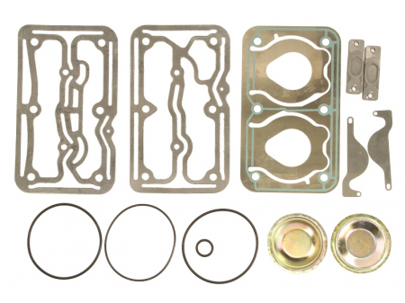 Piese Camioane - Set reparatie compresor WABCO (Potriveste 411 553 002 0; 411 553 100 0; 411 553 101 0; 411 553 104 0; 411 553 105 0; 911 553 002 0; 911 553 100 0; 911 553 101 0; 911 553 104 0; 911 553 105 0) MERCEDES