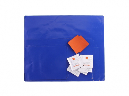Set reparatie - Set reparatie prelata blue, contine 5x servetele degresare petic prelata 19,5x24cm; 24x39cm; 48x39cm